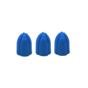 Shell Lock Ring Blue Shell Lock Ring Blue