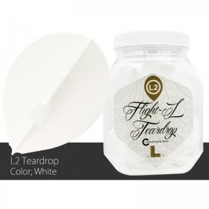 L2 Tear Drop White